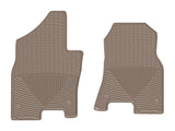 WeatherTech 2019+ Dodge Ram Truck 1500 Front Rubber Mats - Tan - W506TN