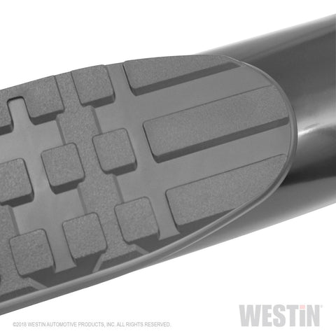 Westin 18-20 Jeep Wrangler JL Unlimited 4DR PRO TRAXX 4 Oval Nerf Step Bars - Textured Black - 21-24065