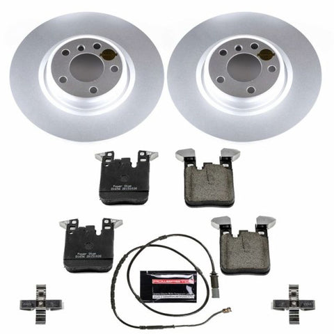 Power Stop 14-16 BMW 228i Rear Z23 Evolution Sport Coated Brake Kit - CRK6657