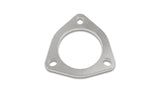 Vibrant 3-Bolt Titanium Flange 2.50in ID - 12430