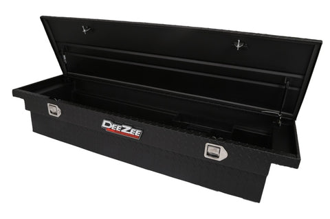 Deezee Universal Tool Box - Red Crossover - Single Lid Black BT (Low/Txt Blk) - DZ 8170LTB