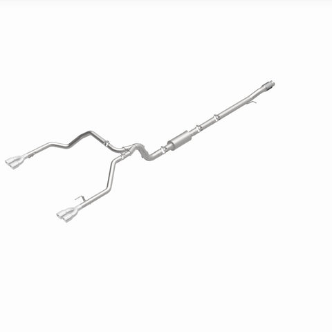 MagnaFlow 2019 Chevrolet Silverado 1500 Quad Exit Polished Stainless Cat-Back Exhaust - 19489