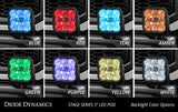 Diode Dynamics 17-20 Ford Raptor SS5 Bumper LED Pod Light Kit Sport - White Combo - DD7344