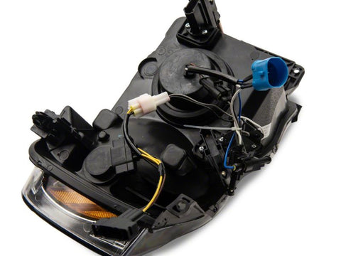 Raxiom 02-05 Dodge RAM 1500/2500/3500 Axial LED Projector Headlights- Blk Housing (Clear Lens) - R131477