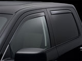 WeatherTech 09-18 Dodge Ram 1500 Front and Rear Side Window Deflectors - Dark Smoke - 82503