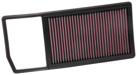 K&N 16-18 Fiat 500L/500X L4-1.3L Diesel Replacement Drop In Air Filter - 33-3123