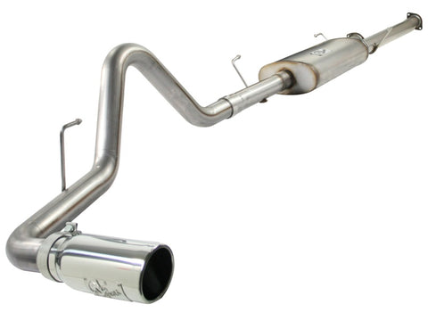 aFe MACHForce XP Exhausts Cat-Back SS-409 EXH CB Toyota Tundra 10-11 V8-5.7L 145.7 WB (pol tip) - 49-46008