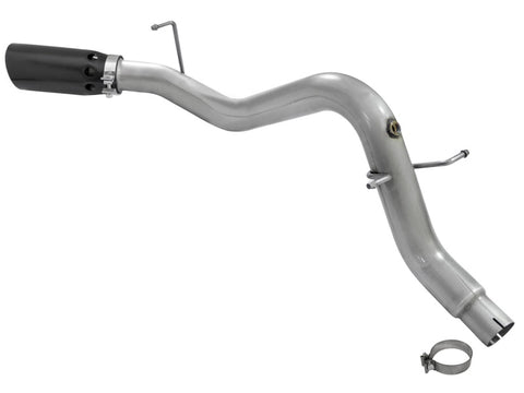 aFe LARGE BORE HD 3.5in DPF-Back Alum Exhaust w/Black Tip 2016 GM Colorado/Canyon 2.8L (td) - 49-04064-B