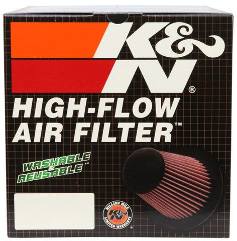K&N 2-1/8in FLG O/S 4in X 3in 5in H OVAL (4 PER BOX) Universal Clamp-On Air Filter - RU-2754