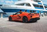 Corsa 2020-25 Corvette C8 3in Xtreme Cat-Back Exhaust 4.5in Black Quad Tips - Deletes stock AFMValve - 21104BLK
