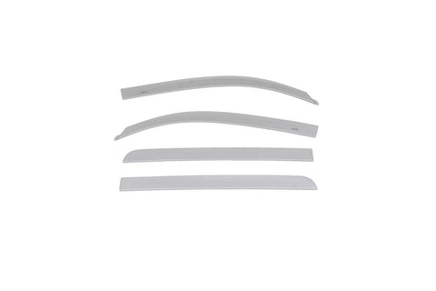 AVS 19-21 Toyota Tundra Crewmax Low Profile Color Match Ventvisors 4pc - Silver Sky Metallic - 894012-1D6