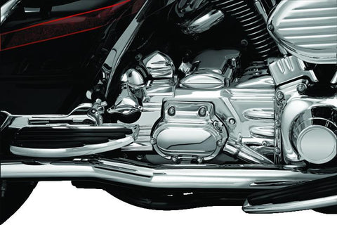 Kuryakyn Rear Cylinder Base Cover For 02-06 Touring Models Chrome - 8274
