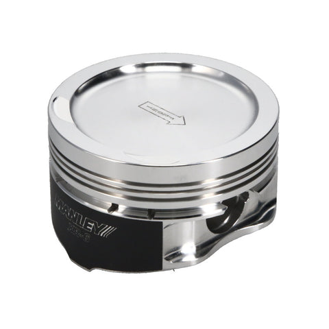 Manley Nissan (SR20DE/DET) 86.25mm +.25mm Oversized Bore 9.0:1 Dish Piston Set with Ring - 638002C-4