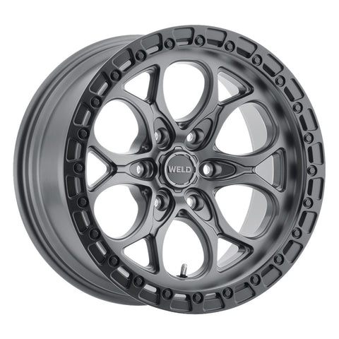 Weld Off-Road W107 20X9 Ledge 6X135 ET20 BS5.75 Satin Gun / Black Ring 87.1 - W10709089575