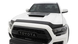 AVS 16-18 Toyota Tacoma Aeroskin Low Profile Hood Shield - Matte Black - 377079