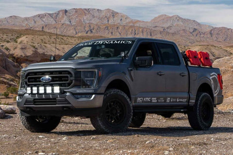 Diode Dynamics 21-22 Ford F-150 SS5 Grille CrossLink Lightbar Kit- Sport Yellow Combo - DD7318
