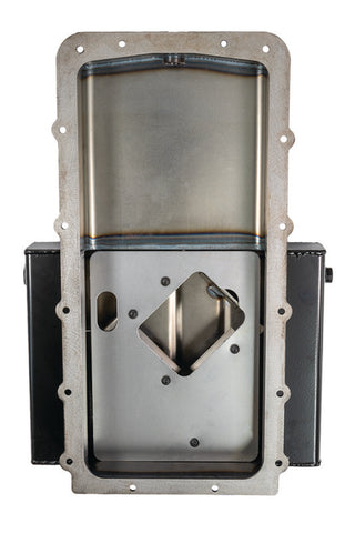 Moroso Ford 5.0 Coyote/Cobra (w/Rear Sump) Road Race Baffled Wet Sump 9.5qt 4.5in Steel Oil Pan - 20570