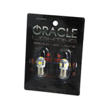 Oracle BA9S 5 LED 3 Chip Bayonet Bulbs (Pair) - White - 4904-001