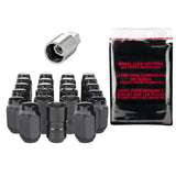 McGard SplineDrive Tuner 23-PC Jeep JL Install Kit w/Locks & Tool (Cone) M14X1.5 / 22m Hex - Black - 84585BK