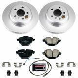Power Stop 11-16 BMW 528i Rear Z23 Evolution Sport Coated Brake Kit - CRK6034