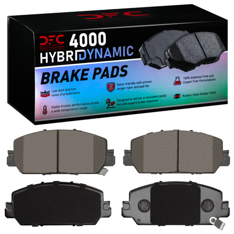 DFC 17-26 Honda Hr-V Front 4000 Hybridynamic Brake Pads - 4000-2036-00