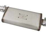 aFe Mach Force-XP Exhaust 3in CB SS 15-17 GM Colorado/Canyon 2.5L/3.6L Side Exit w/ Black Tip - 49-44058-B