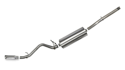 Corsa 14-16 Chevy Silverado Reg Cab/Long Bed 1500 5.3L V8 Sport Cat-Back Single Side Exit Exhaust - 24872