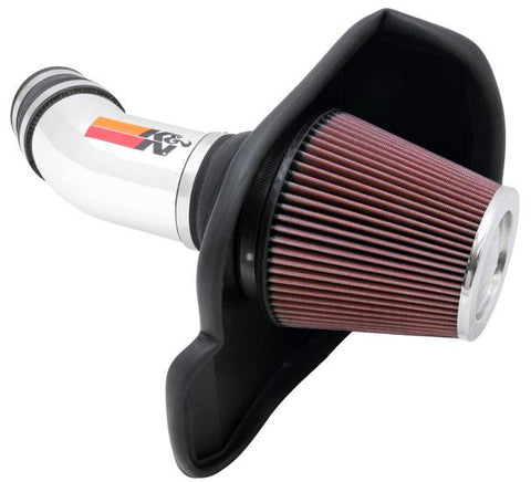 K&N Performance Intake Kit TYPHOON; 11 Dodge Challenger 6.4L V8 - 69-2545TP