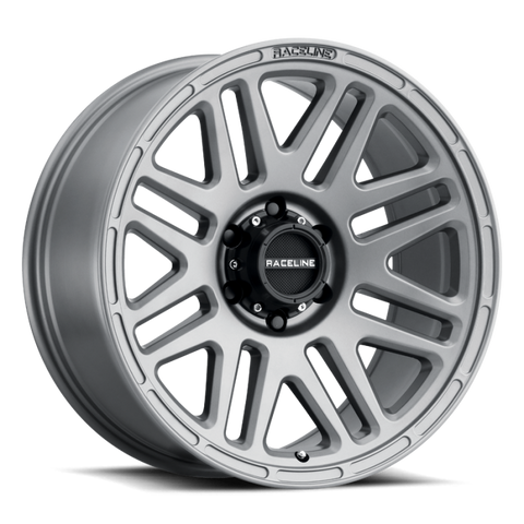 Raceline 944GS Outlander 17x9in / 8x170 BP / 12mm Offset / 125.2mm Bore - Greystone Wheel - 944GS-79081+12