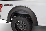 Bushwacker 15-17 Ford F-150 Styleside Pocket Style Flares 4pc 67.1/78.9/97.6in Bed - Black - 20935-02