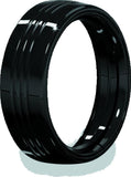 Kuryakyn 7inch Headlamp Trim Ring Gloss Black - 7276