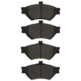 R1 95-97 Mercury Grand Marquis Front Semi Met Brake Pads - 2311-0678-00