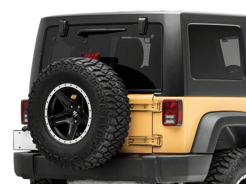 Raxiom 07-18 Jeep Wrangler JK w/ Hard Top Axial Series Rear Window Glass Hinge LED Lights - J153594