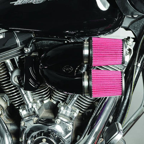 S&S Cycle 08-16 Touring Models/16-17 ST Tuned Induction Kit - Gloss Black - 170-0637A