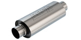 Borla Universal Muffler 5in. x 6.25in. X 13.5in. Body 18.5in. OAL 3in I.D. In/Out Brushed T-304 - 4ALEXR1993