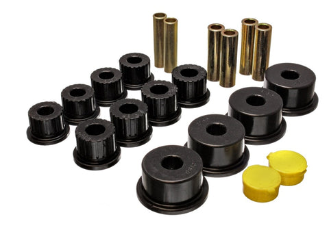 Energy Suspension 94-02 Dodge Ram Black Rear Leaf Spring Bushing Set - 5.2109G