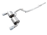 AWE Tuning Ford Focus RS Touring Edition Cat-Back Exhaust- Non-Resonated - Chrome Silver Tips - 3015-32088