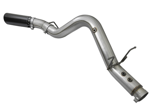 aFe LARGE BORE HD 5in 409-SS DPF-Back Exhaust w/Black Tip 2017 GM Duramax V8-6.6L (td) L5P - 49-44085-B