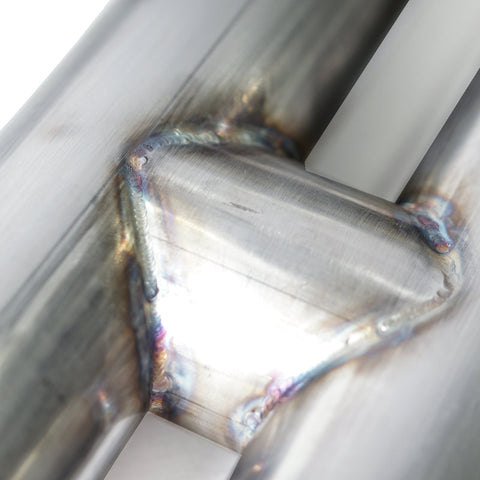 Stainless Works 2018+ Ford Mustang GT 3in Redline Series Catback H-Pipe w/Active Valves & Quad Tips - M18CBHFCV