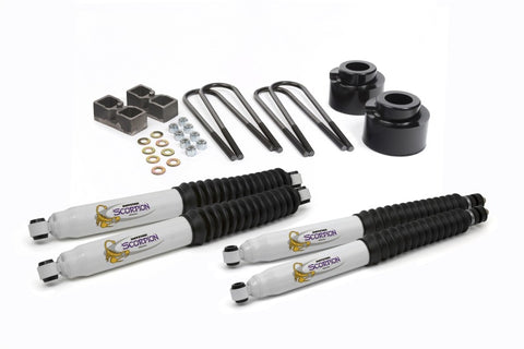Daystar 2005-2018 Ford F-250 4WD (with Dana 60 Axle) - 2.5in Lift Kit & Scorpion Shocks - KF09051BK