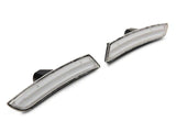 Raxiom 16-23 Chevrolet Camaro Axial Series LED Front and Rear Side Markers- Clear - CC2933