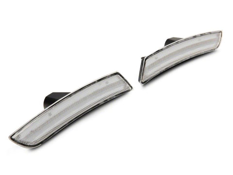 Raxiom 16-23 Chevrolet Camaro Axial Series LED Front and Rear Side Markers- Clear - CC2933