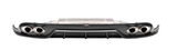 Akrapovic 16-17 Porsche 911 Turbo/Turbo S (991.2) Rear Carbon Fiber Diffuser - High Gloss - DI-PO/CA/4/G