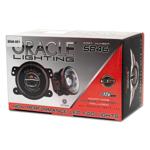 Oracle Jeep Wrangler JK/JL/JT High Performance W LED Fog Lights - 5846-504