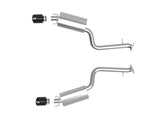 aFe Takeda 14-22 Lexus IS350 V6 2.5in. 304 Stainless Steel Axle-Back Exhaust System w/ Black Tip - 49-36060-B