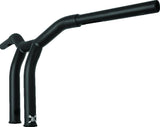 Burly Brand Dominator Raked Bar 10in - Matte Black - B12-6051SB