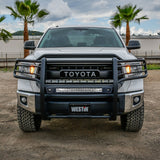 Westin 14-20 Toyota Tundra Sportsman X Grille Guard - Textured Black - 40-33705