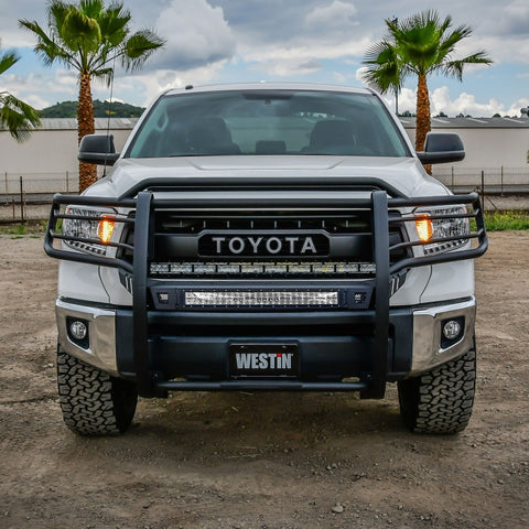 Westin 14-20 Toyota Tundra Sportsman X Grille Guard - Textured Black - 40-33705