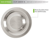 DV8 Offroad 2007-2018 Jeep JK 4 Door Billet Door Surround Knobs - D-JP-180028-BL