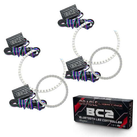 Oracle Jaguar XF 08-10 Halo Kit - ColorSHIFT w/ BC1 Controller - 2663-335